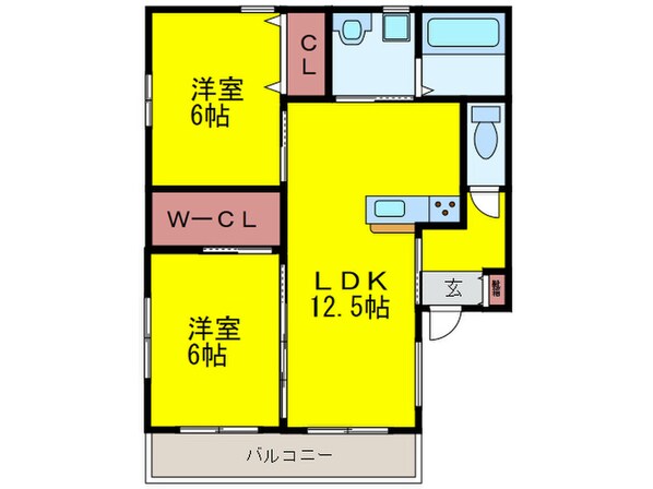 FLAFFLE平野本町の物件間取画像